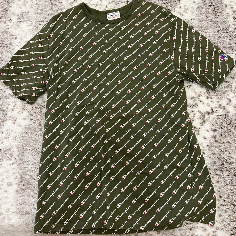 Large size Champion men's t-shirt